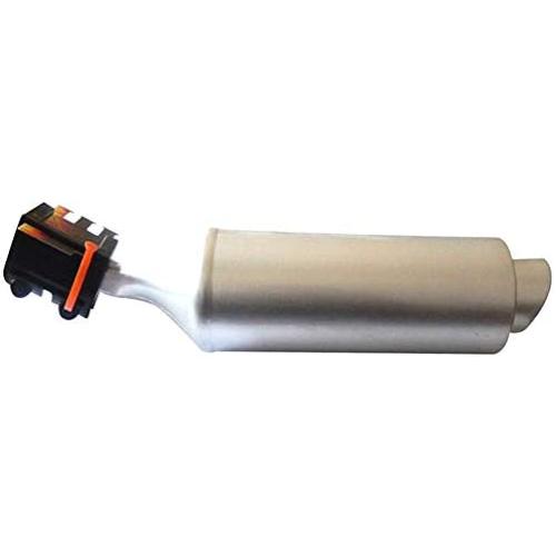 QOONESTL Bicycle Exhaust System,Bicycle Exhaust Sound System,Bike Turbo Exhaust Pipe with Sound Effect Motorcycle Noise Maker Cycling Accessories,35 x 7.5 cm