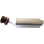 QOONESTL Bicycle Exhaust System,Bicycle Exhaust Sound System,Bike Turbo Exhaust Pipe with Sound Effect Motorcycle Noise Maker Cycling Accessories,35 x 7.5 cm