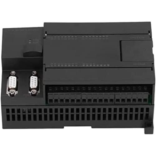 Omabeta PLC Controller, Industrial Control Board Rail Installation Relay Output Interference Prevention ABS DC 24V for Packaging