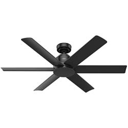 Hunter Fan Company 51180 Kennicott Ceiling Fan, 52, Matte Black