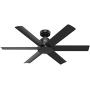 Hunter Fan Company 51180 Kennicott Ceiling Fan, 52, Matte Black