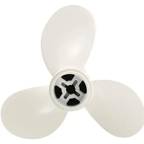 2Hp Outboard - PrOpeller 7 1/4x5-A 3 Blade Aluminum Boat PrOpeller Outboard Motor Fit for YAMAHA 2 Stroke 2HP 2.5HP Outboard Motor