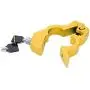 Modengzhe Mototcycle Handlebar Anti-Theft Lock Aluminum Safety Grip Brake Additional Lock for Motorbikes Scooters ATVs Dirt Bikes (Yellow)