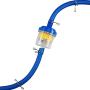 0.19x39.37 (5mmx1m) Gas Fuel Filter Hose Tube Line for Chinese GY6 50cc 150cc 139QMB 157QMJ Tao Tao Scooter ATV Motorcycle Parts, Blue…