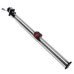 FUYU FSL40 Linear Guide Table Ball Screw Motion CNC Linear Guide Stage Actuator Motorized Nema 23 Stepper Motor[500mm Stroke]