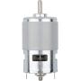 Ellbest DC 12V Mini Gear Motor High Torque Electric Micro 12000 RPM Speed Reduction Geared Motor Centric Output Shaft 45mm Diameter Gearbox