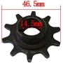 NORTHTIGER 3 Holes Clutch Cover Clutch Arm Lever 10Tooth Drive Sprocket for Motorized Bike