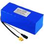 36V 12Ah E-Bike Power Lithium Ion Battery, Rechargeable Replacement Battery Pack for 200W-500W Motors, Built-in BMS, with 42V Charger