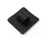 Youliang 2pcs Plastic Engine Mount Motor Stand Holder Drag Rope Hook Rope Buckle 97mmx97mmx20mm for Kayak Boat Fishing Canoe Inflatable Boat, Black