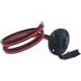 Halokny 10AWG Solar SAE Socket sidewall Port, 2 Feet SAE Solar Quick Connect Panel Flush Mount Plug Cable, Weatherproof SAE Extension Cable, with 4 Screws, for Automobile and Solar Panel