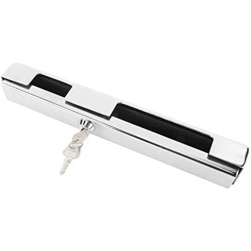 YaeMarine Stainless Steel Outboard Motor Lock Outboard Engine Lock Outboard Locks,Outboard Lock Protection,Heavy Duty,Brass Lock