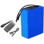 Wnicek 36V 25Ah Electric Bike Battery Pack 10S 8P 25000mAh Lithium-ion Battery Adapted 200W 250W 350W 500W 750W E-Bike Motor Suitable for Tricycles Electric Tools Scooter with Charger
