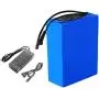 Wnicek 36V 25Ah Electric Bike Battery Pack 10S 8P 25000mAh Lithium-ion Battery Adapted 200W 250W 350W 500W 750W E-Bike Motor Suitable for Tricycles Electric Tools Scooter with Charger