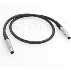 SZRMCC Nucleus-M 0B 7 Pin Male to 0B 7 Pin Male for Wireless Follow Focus Motor Connection Control Cable Daisy-Chained to 7-pin (Straight-Straight 50cm)