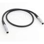 SZRMCC Nucleus-M 0B 7 Pin Male to 0B 7 Pin Male for Wireless Follow Focus Motor Connection Control Cable Daisy-Chained to 7-pin (Straight-Straight 50cm)