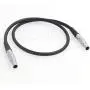 SZRMCC Nucleus-M 0B 7 Pin Male to 0B 7 Pin Male for Wireless Follow Focus Motor Connection Control Cable Daisy-Chained to 7-pin (Straight-Straight 50cm)