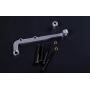 Vehicles-OCS CNC Alloy Engine Strengthen Junction Bridge Kits fit 1/5 hpi Occus 5B rovan King Motor - (Color: Silver)