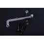 Vehicles-OCS CNC Alloy Engine Strengthen Junction Bridge Kits fit 1/5 hpi Occus 5B rovan King Motor - (Color: Silver)
