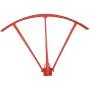 Upgraded Spare Parts Replacement for Syma X5UW X5UC RC Quadcopter Rc Helicopter Copter Toy Motor Main Blade Propellers Propeller Protectors Blades Frame Landing Skid with Screws Set (Red)