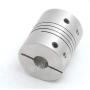 3Pcs 6.35x8mm Flexible Couplers CNC Motor Jaw Shaft 6.35mm To 8mm Aluminum Flexible Couplings Stepper Motor Connector D25L30 Fo CNC Router Milling Engraving Machine