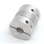 3Pcs 6.35x8mm Flexible Couplers CNC Motor Jaw Shaft 6.35mm To 8mm Aluminum Flexible Couplings Stepper Motor Connector D25L30 Fo CNC Router Milling Engraving Machine