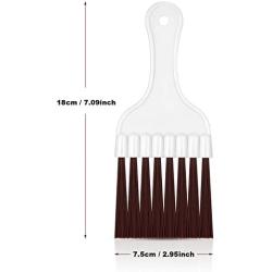4 Packs Air Conditioner Condenser Fin Cleaning Brush Refrigerator Coil Cleaning Whisk Brush Small Plastic Whisk Brush