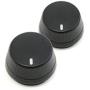 Red Hound Auto 2 Control Knob Fan Speed Heater AC 1998-2000 Compatible with Honda Accord Temperature Black