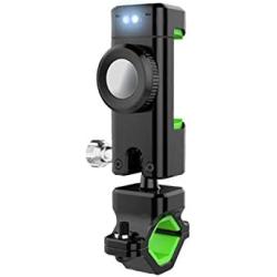 360 Degree Rotation Universal Bike Phone Mount Bicycle & Motorcycle Handlebar Cell Phone Holder with LED Light for 4.7