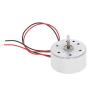 Fielect DC 6V Motor Electric Motor Gear Motor Round Micro Speed Reduction Motor with Cable,10MM