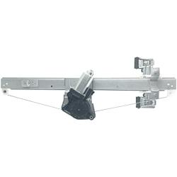 FFFauto 741-389 Rear Right Passenger Side Power Window Regulator Motor 2-Pins Plug Compatible with 2007-2013 Silverado 1500 2500HD 3500HD/GMC Sierra 1500 2500HD 3500HD,Extended Cab Pickup