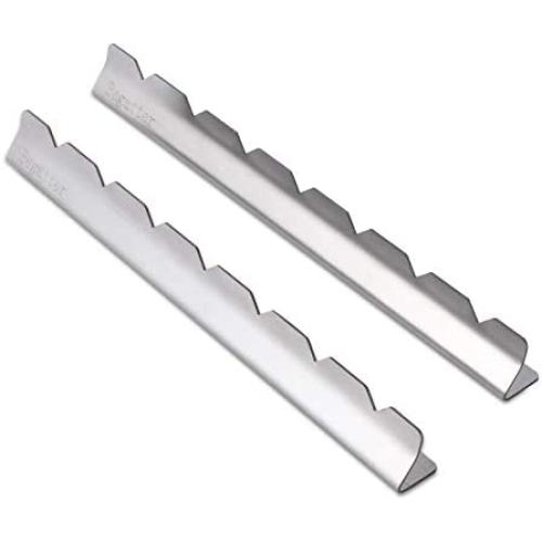 Begatter Skewers Holder, Stainless Steel Shish Kabob Rack for Grill, 14.8