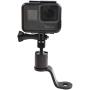 PCTC Motorcycle Bike Handlebar Mount Camera 360 Degree Rotation Fixing Bracket for GoPro Hero 10/9 / 8 / 7 / 6 / 5 DJI OSMO Action OSMO Pocket Sports Camera Riding Rearview Accessories,Metal Base