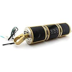 Motorcycle Speaker Music FM Radio Waterproof Adjustable Bracket Audio Stereo Motorcycle Audio Player Audio Sound MP3 FM Radio Stereo Speakers Waterproof