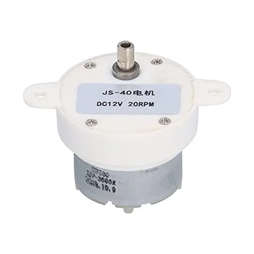 Moteur à engrenages en plastique JS-40 pour thérapie physique, aides sensori-motrices, réduction de vitesse, moteur convoyeur réducteur, moteur DC 12V 20RPM pour équipement de jouets et machines. Moteur à engrenages en plastique JS-40 pour thérapie physique, aides sensori-motrices, réduction de vitesse, moteur convoyeur réducteur, moteur DC 12V 20RPM pour équipement de jouets et machines.