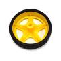 Smart Car Robot Chassis Robot tire, DC 3-6v, Pack of 5