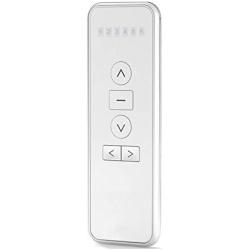 Sortfle AC123-06 6 Channel Wireless RF433.92 Controller Transmitter Remote, Working for Electric Blinds