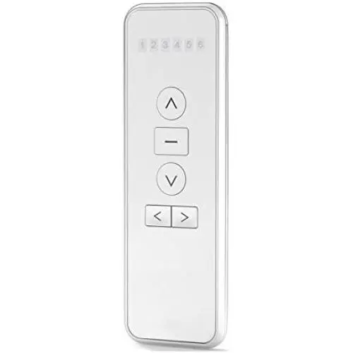 Sortfle AC123-06 6 Channel Wireless RF433.92 Controller Transmitter Remote, Working for Electric Blinds