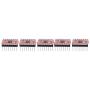 5Pcs A4988 Stepper Motor Driver Module with 5Pcs Aluminum Heat Sink Accessories for Printer and CNC Machine