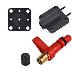 MARKGOO 175158 437228 Service Maintenance Valve Kit with O-ring for Evinrude Johnson OMC Outboard Motor Carburetor Fuel Pump Choke Primer Solenoid Replacement Parts Sierra 18-0871 18-7044-1 765749