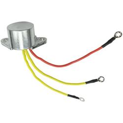 Outboard Rectifier 3 Wires Fits for 1980-2001 Johnson Evinrude 15 60 65 75 85 88 9.9 90 100 110 112 115 140 150 175 200 235 HP, Voltage Marine Regulator Replace OE 18-5708 583408 582399 580795 581603