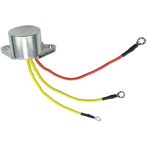 Rectificateur Externe 3 Fils Convient aux Johnson Evinrude 1980-2001 15 60 65 75 85 88 9.9 90 100 110 112 115 140 150 175 200 235 HP, Régulateur de Tension Marin Remplace OE 18-5708 583408 582399 580795 581603 Rectificateur Externe 3 Fils Convient aux Johnson Evinrude 1980-2001 15 60 65 75 85 88 9.9 90 100 110 112 115 140 150 175 200 235 HP, Régulateur de Tension Marin Remplace OE 18-5708 583408 582399 580795 581603