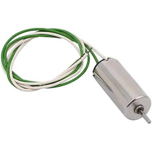 sourcing map High Torque Coreless Motor DC1.5-4.5V 6 x 14mm Speed Output for RC Model Silver Tone