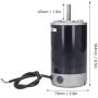 High Torsion Motor, Machine Tool Motor 750W Iron Housing with M10 Shaft for Machinery Equipments(#1)