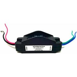 WindyNation 25A DPDT Forward Reverse Up Down Reverse Polarity Switch for Hoist, Winch, Crane, Motor, Linear Actuator (Momentary Switch)