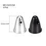 uxcell 4pcs M5x10 Motor Propeller M5 Cap Nut Prop Round Clamp Fixed Adapter for 1806 2204 2205 2206 2208 Brushless Motor
