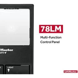 LiftMaster 78LM Multi-Function Garage Door Opener Control Panel with Lighting Control - Pack of 1