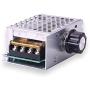 Régulateur Électronique de Tension 4000W Thermostat Contrôle Moteur SCR Puissance Thermostat Contrôle de Vitesse Régulateur de Chaleur Gouverneleur de Moteur Élévateur de Tension 110V-220V Régulateur Électronique de Tension 4000W Thermostat Contrôle Moteur SCR Puissance Thermostat Contrôle de Vitesse Régulateur de Chaleur Gouverneleur de Moteur Élévateur de Tension 110V-220V