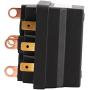 Acouto Winch Solenoid Relay Contactor for ATV UTV 4X4 Vehicles Winch Solenoid Contact Relay Contactor 12V 120A Steel Replacement
