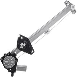 A-Premium Electric Power Window Regulator with 2 Pins Motor Compatible with Honda CR-V 2007-2011 Front Right Passenger w/o Express Up and Down