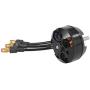 Vehicles-OCS Original Surpass 2204 1400KV Brushless Motor 14 Poles 12 Slot hi-Torque Motor for RC Airplane Fixed-Wing
